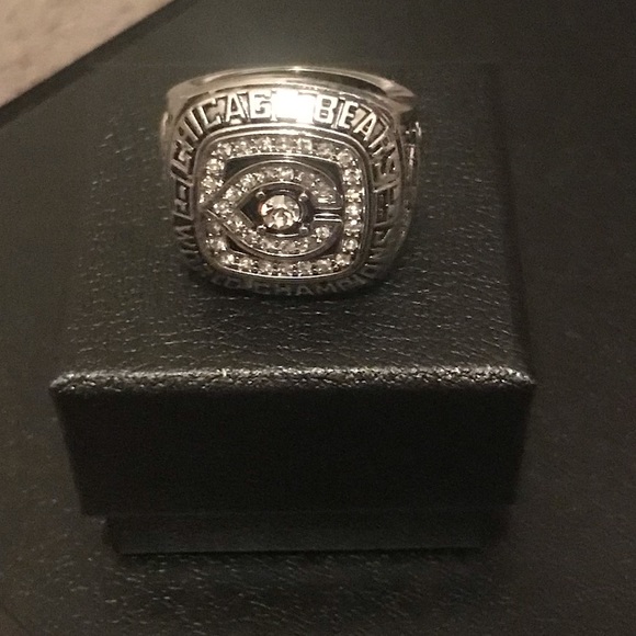 SUPER BOWL XX 1985 WALTER PAYTON CHICAGO BEARS CHAMPION MVP HAND MADE RING &BOX! - Picture 3 of 12
